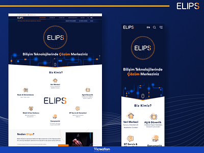 Elips Group Corporate Website Design design graphic design illustration logo ui ux