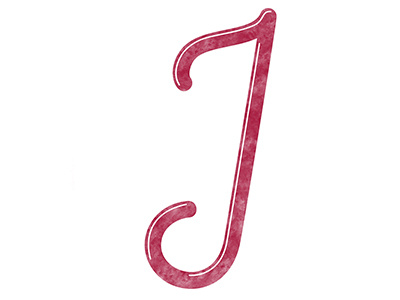 J is for Jam alphabet graphic design lettering type