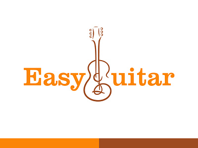 EasyGuitar Logo branding logo logodesign