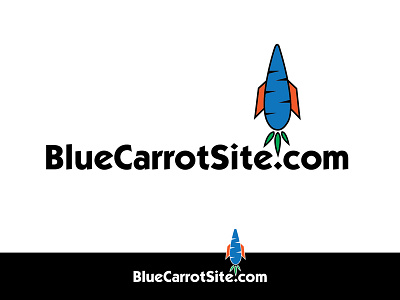 Bluecarrotsitecom Logo branding logo logodesign