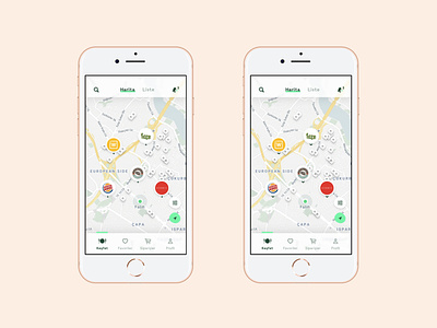 Food Delivery App Map View