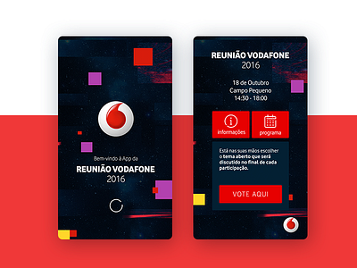 Vodafone | RAC • UI Design & UX android app experience innovation interactive interface ios meeting mobile ui user interface ux