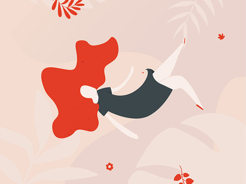 Sketch Speaks Louder • Diary 2d vector art characters diary story falling flat illustration sketch
