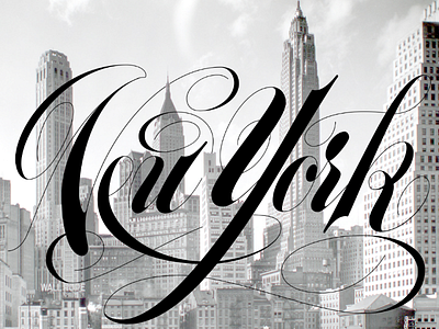 New York cityscape customlettering drawing handlettering lettering new york newyorker⁣ photography pictures sketching skyline typography