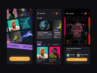 Crypter // NFT marketplace