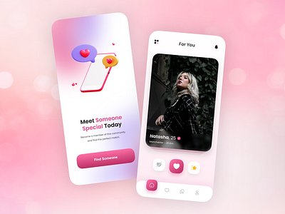 Dating App ❤️ - UI Concept ui