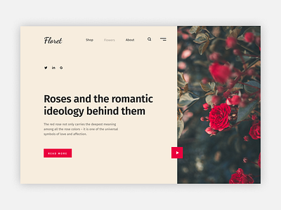 Flower web-page UI