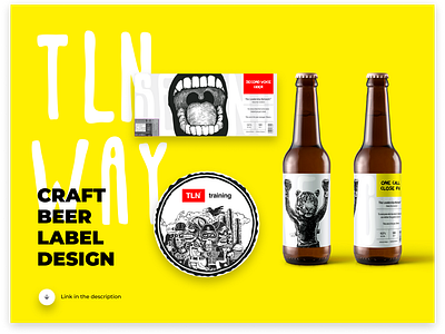 Craft Beer Label Design / project on behance beer beer branding beer label behance branding digital figma illustration label photoshop project vector