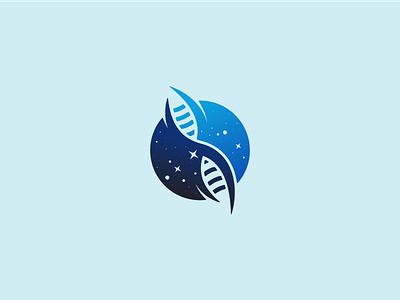 TSRco Space Research branding design dna graphic illustration illustrator logo mark sky space stars vector