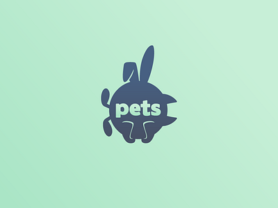 Pets adobe animal branding business design graphic illustration logo pet vector