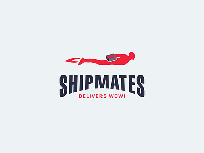 Shipmates branding business creative delivery design graphic graphicdesign illustration illustrator logo logodesign online shop vector