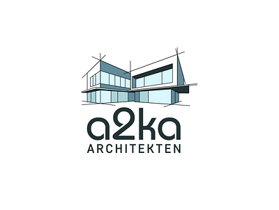 a2ka architekten architecture branding creative design graphic graphicdesign house illustration illustrator logo logodesign vector