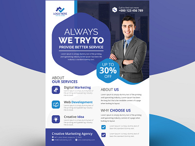 Corporate Business Multipurpose Flyer Design