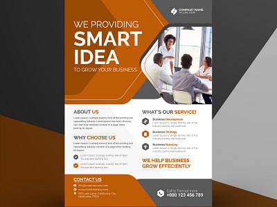 Corporate Flyer a4 brochure a4 flyer brochure brochure design business corporate design post