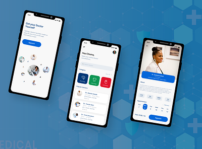 Online Doctor App dailyui design doctor doctor app figma figma design nice ui ui ux design ui design ux