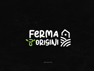 Ferma cu Origini branding design graphic design identity illustration logo rebranding typography vector