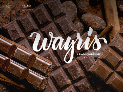 Wayris - Edible Cups Logo & Branding