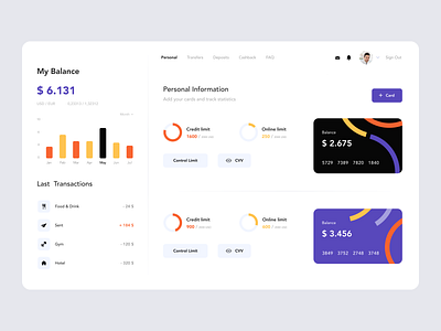 Banking Dashboard