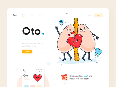 Oto Clinic Landing Page