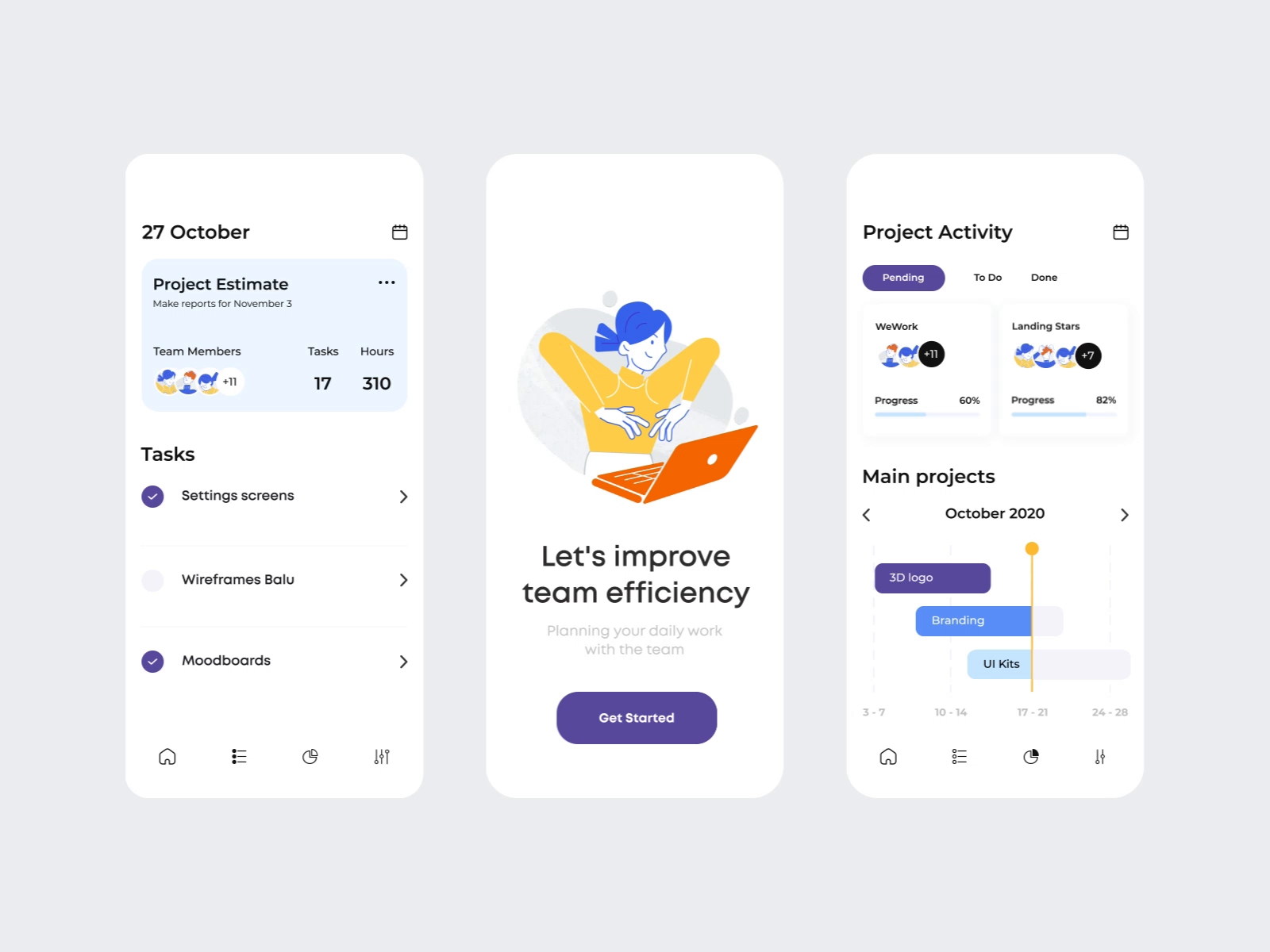 Office Keep App by Afterglow on Dribbble