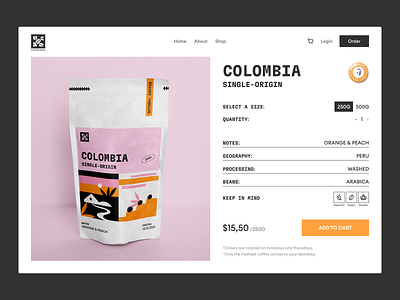 Coffee Box Shop brand identity branding coffee coffee packaging e commerce packaging packaging design shop