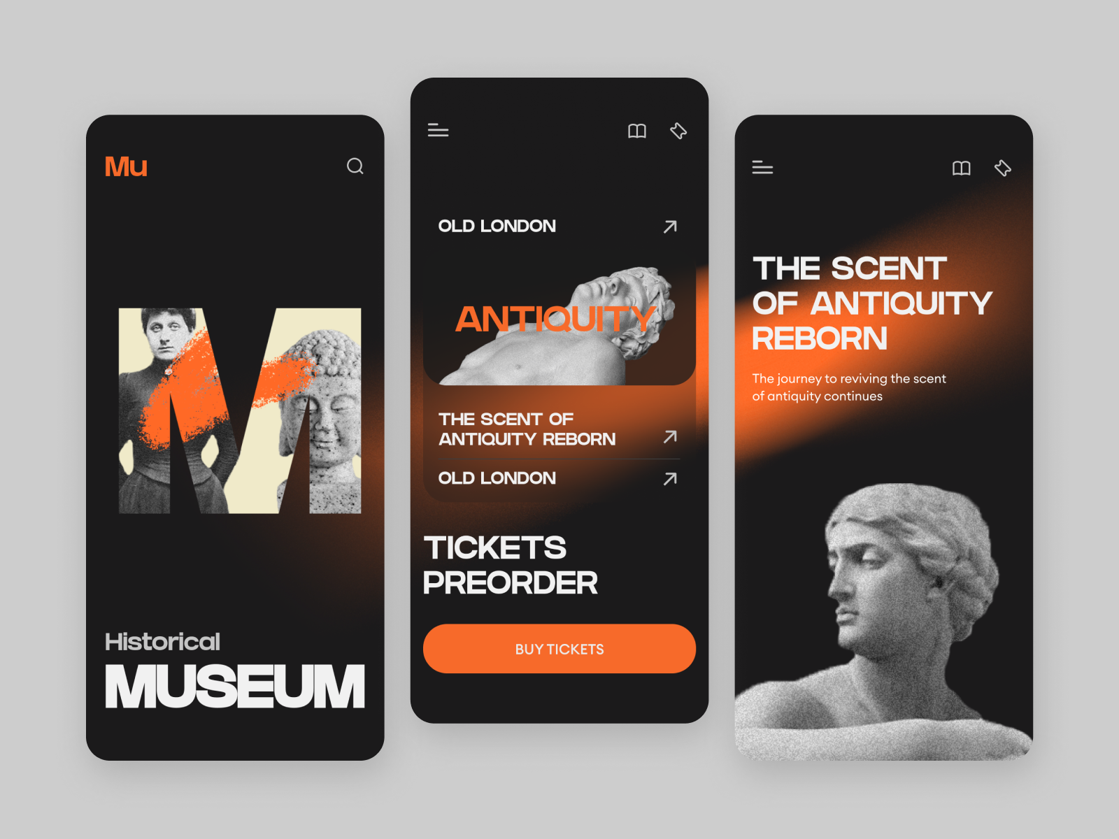 Museum Mobile App by Afterglow on Dribbble