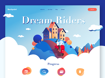 Dream Riders - homepage