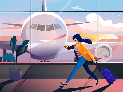 Airport illustration