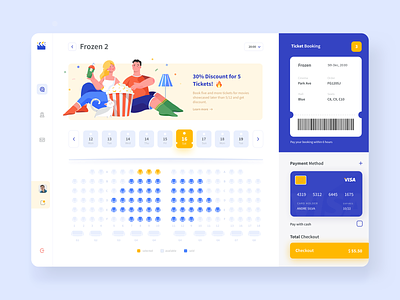 Tickets Booking Dashboard