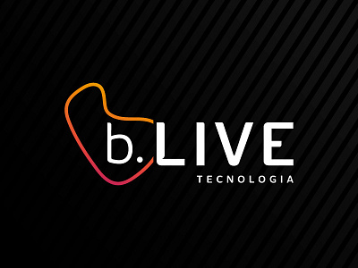 BLive b branding logo technology