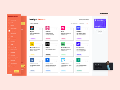 Design Snitch design design resources design system ui design user inteface web design