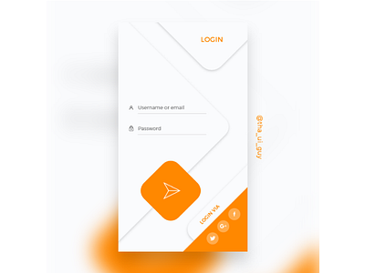 App Login UI app ui design ui ui design ux