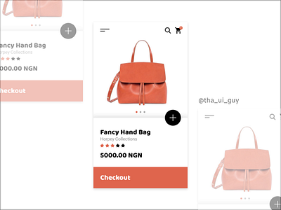 Checkout Page UI app ui bags checkout design ecommerce ecommerce ui friday ui shop ui ui design ui inspiration ux