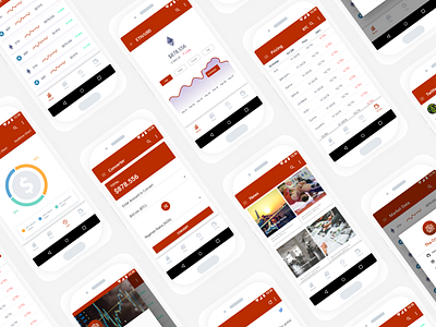 Cryptocurrency App UI