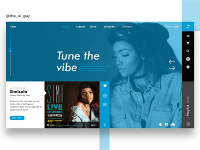 Music App UI