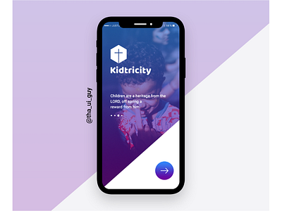 Kidricity App animation app concept design desktop gif layout mobile ui ux web