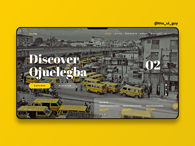 Oj.City Landing Page