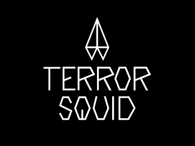 Terror Squid logo brand branding design graphic design identity illustrator logo logomark typography vector