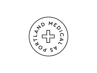 Portland medical logo 02 brand branding design icon identity illustrator logo logomark typography vector