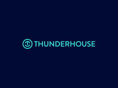 Thunderhouse brand branding design identity logo logomark typography