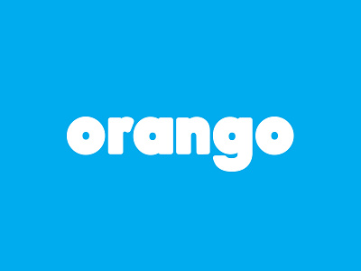 Orango logo brand branding design identity logo logomark typography