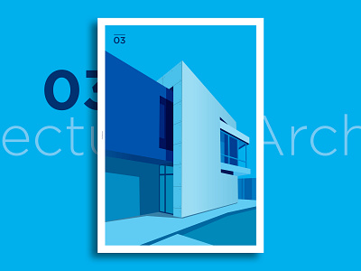 Architecture 03 graphic design illustration illustrator poster poster a day poster art poster collection vector