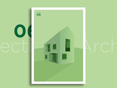 Architecture 06 architechture illustration illustrator poster poster art poster collection typography vector