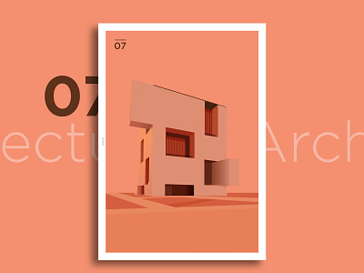 Architecture 07 architechture graphic design graphic art illustration illustrator poster poster art poster collection vector