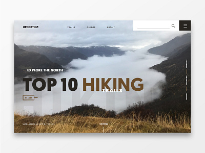 Explore the north design icon ui web webdesign