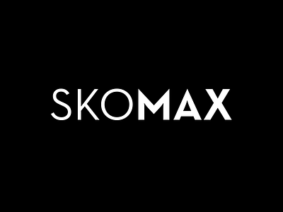 Skomax logo brand brand identity design identity identity branding logo logodesign logomark logos typedesign typography vector