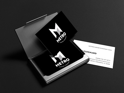 Metro Cabinet Company - new business card design