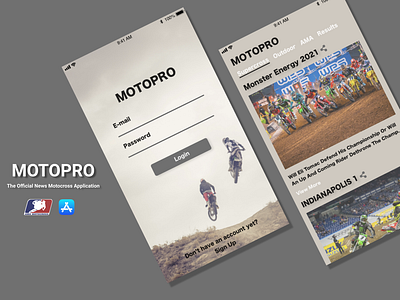 Motocross News Application