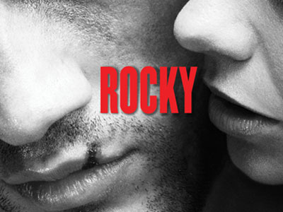 Rocky key art photography poster spotco theater