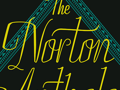 Norton Anthology of Drama book cover norton anthology réfusé type typography